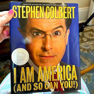 Stephen Colbert - I am America Hardcover Book